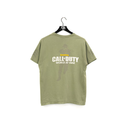 Call of Duty World At War Advance Team GameStop Thrashed T-Shirt