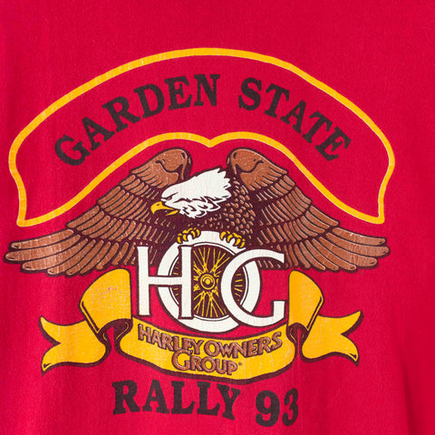 1993 Garden State Harley Davidson Owners Rally T-Shirt