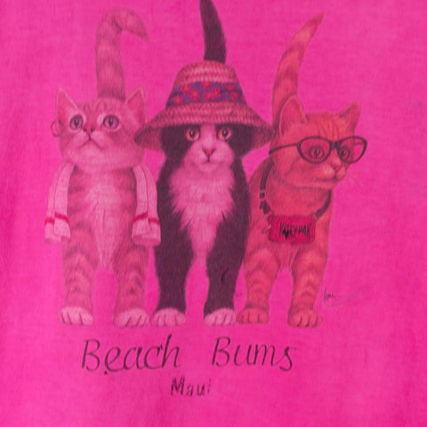 Beach Bums Maui Cat T-Shirt