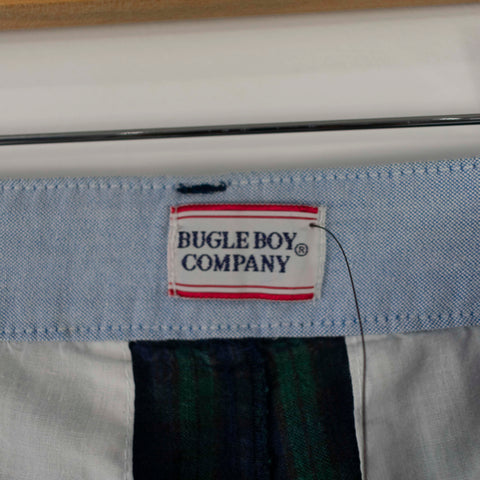 Bugle Boy Company Plaid Shorts
