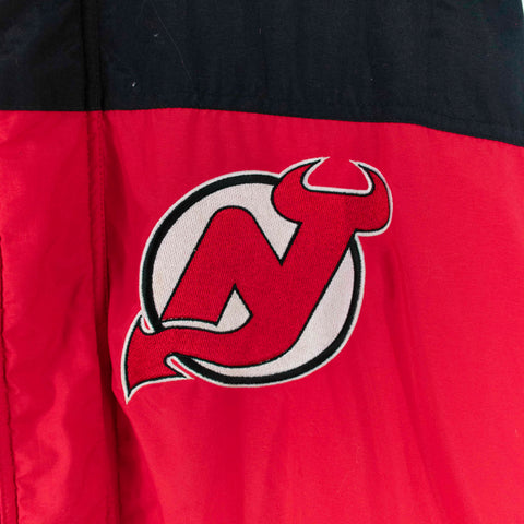 Apex One New Jersey Devils Jersey Style Windbreaker Jacket
