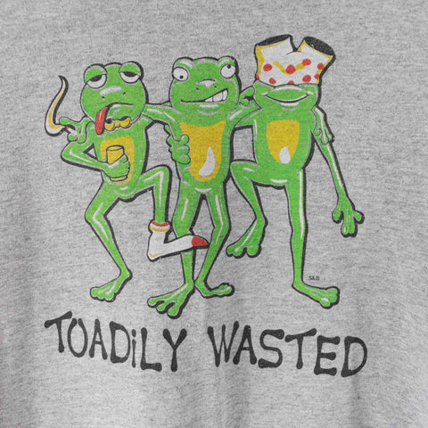 Toadily Wasted Humor T-Shirt