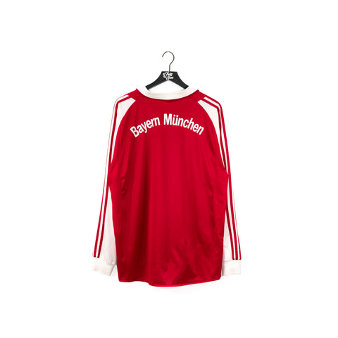2004 2005 Adidas Bayern Munich Longsleeve Home Jersey
