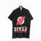 Salem Sportswear New Jersey Devils Big Logo Spell Out T-Shirt