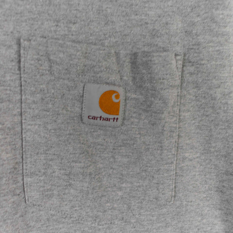 Carhartt Patch Logo Long Sleeve Pocket T-Shirt