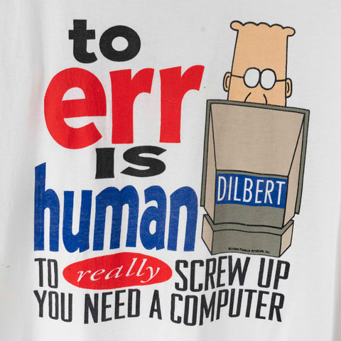 Dilbert To Err Is Human T-Shirt