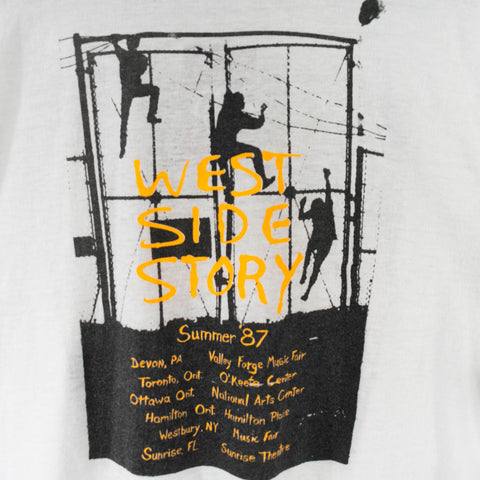 West Side Story Summer 1987 Tour T-Shirt