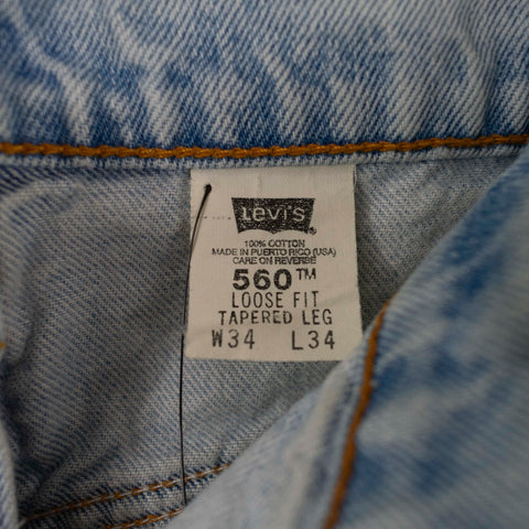 Levi 560 Thrashed Jeans