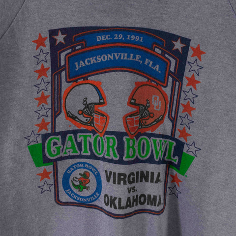 1991 Gator Bowl Virginia vs Oklahoma Sweatshirt