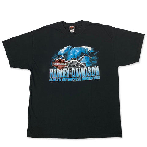 2006 Harley Davidson Alaska Motorcycle Adventure T-Shirt