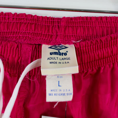 Umbro Logo Shiny Soccer Shorts