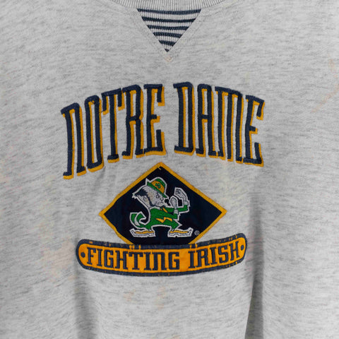 Logo Athletic Notre Dame Fighting Irish Ringer Sweatshirt