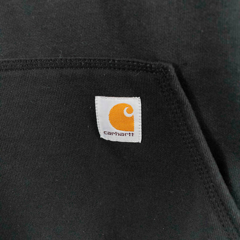 Carhartt Patch Logo Sleeve Spell Out Hoodie Sweatshirt