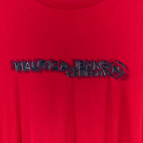 Nautica Jeans Company Spell Out T-Shirt