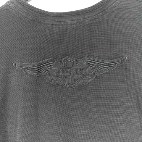 Harley Davidson Logo Henley T-Shirt