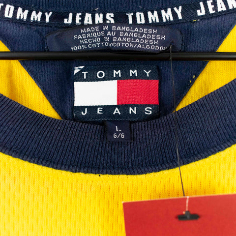 Tommy Jeans Flag Striped Thrashed T-Shirt