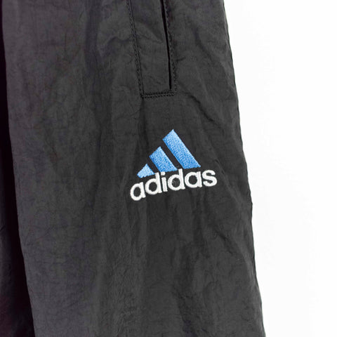 Adidas Three Stripe Logo Lined Windbreaker Joggers