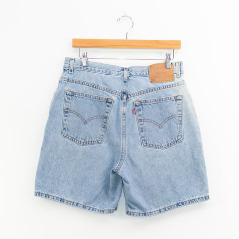 Levis 550 Relaxed Fit Denim Shorts