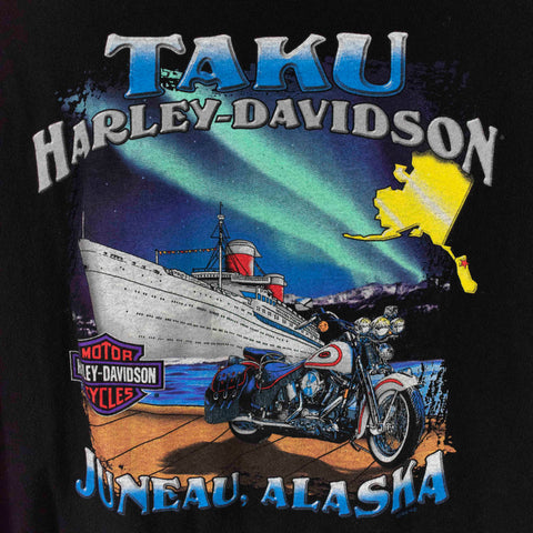 1999 Taku Alaska Harley Davidson T-Shirt