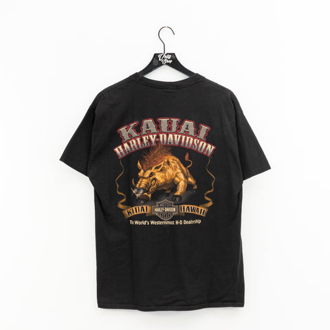 2010 Kauai Hawaii Hog Harley Davidson T-Shirt