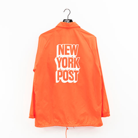 New York Post Newspaper Windbreaker Jacket