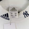 Adidas New York Yankees Embroidered Mock Neck Long Sleeve T-Shirt