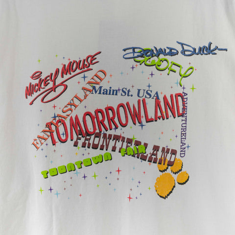 Mickey Inc Walt Disney World Magic Kingdom Lands All Over Print T-Shirt