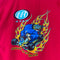 No Rules Crew Burnin Up Da Track Flames Long Sleeve T-Shirt