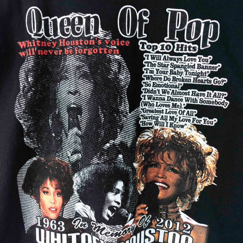2012 Whitney Houston We Will Always Love You Memorial T-Shirt