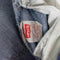 Levi 701 Student Fit Cropped Raw Hem Jeans