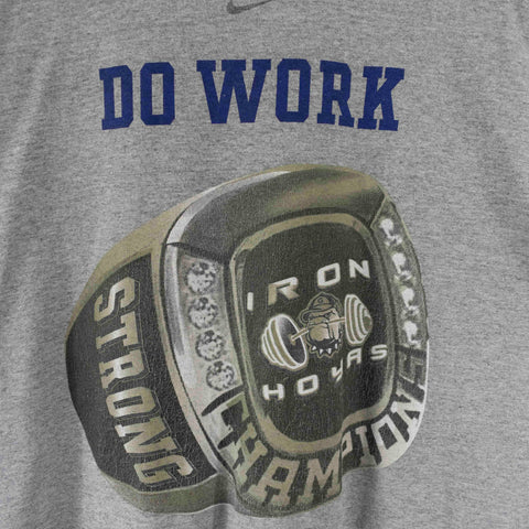 NIKE Georgetown Hoyas Championship Ring Do Work T-Shirt