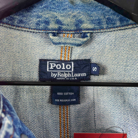 Polo By Ralph Lauren Made In USA Denim Jacket