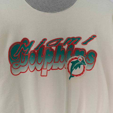 Russell Athletic Miami Dolphins Ringer Sweatshirt