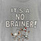 1999 Cartoon Network Warner Bros Pinky and The Brain Its a No Brainer T-Shirt