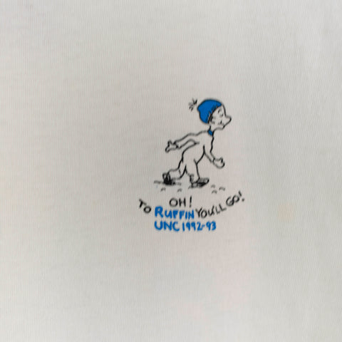 1992 1993 UNC Dr Seuss T-Shirt