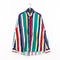 International Water Multicolor Striped Button Down Shirt
