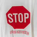 Stop Snitching Stop Sign Ringer T-Shirt