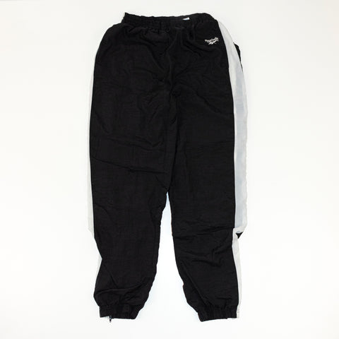 Reebok Spell Out Logo Lined Striped Joggers