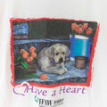 2002 Puppy Dog Art T-Shirt