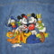 90s Disney Characters Embroidered Denim Shirt