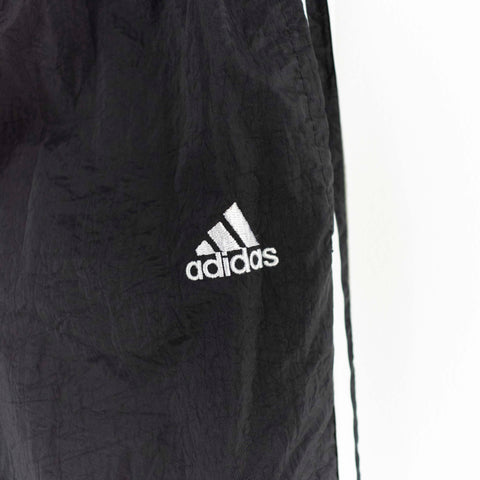 2001 Adidas Three Stripe Spell Out Windbreaker Joggers