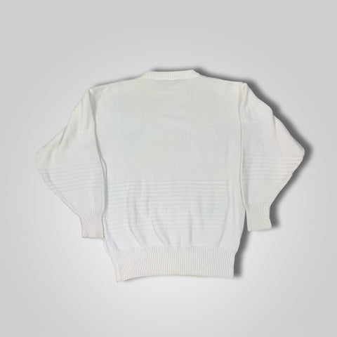 80s HEAD Sportswear Knit Tennis Logo Sweater