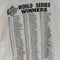 1998 World Series Champions New York Yankees Double Side T-Shirt