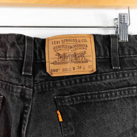 Levi 550 Orange Tab Relaxed Fit Jeans