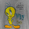 Looney Tunes Tweety Bird Why Be Difficult Be Impossible T-Shirt
