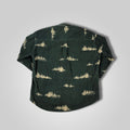 90s Chaps Ralph Lauren Wilderness Forest All Over Print Button Down Shirt