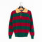 Lord & Taylor Striped Wool Long Sleeve Polo Shirt