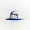 AJD Tampa Bay Lightning Color Block Logo Spell Out Snapback Hat
