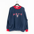 LEE Sport New Jersey Nets Embroidered Ringer Sweatshirt