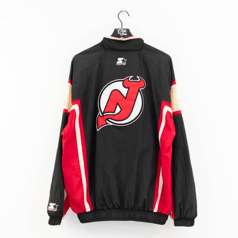 Starter New Jersey Devils Color Block Windbreaker Jacket